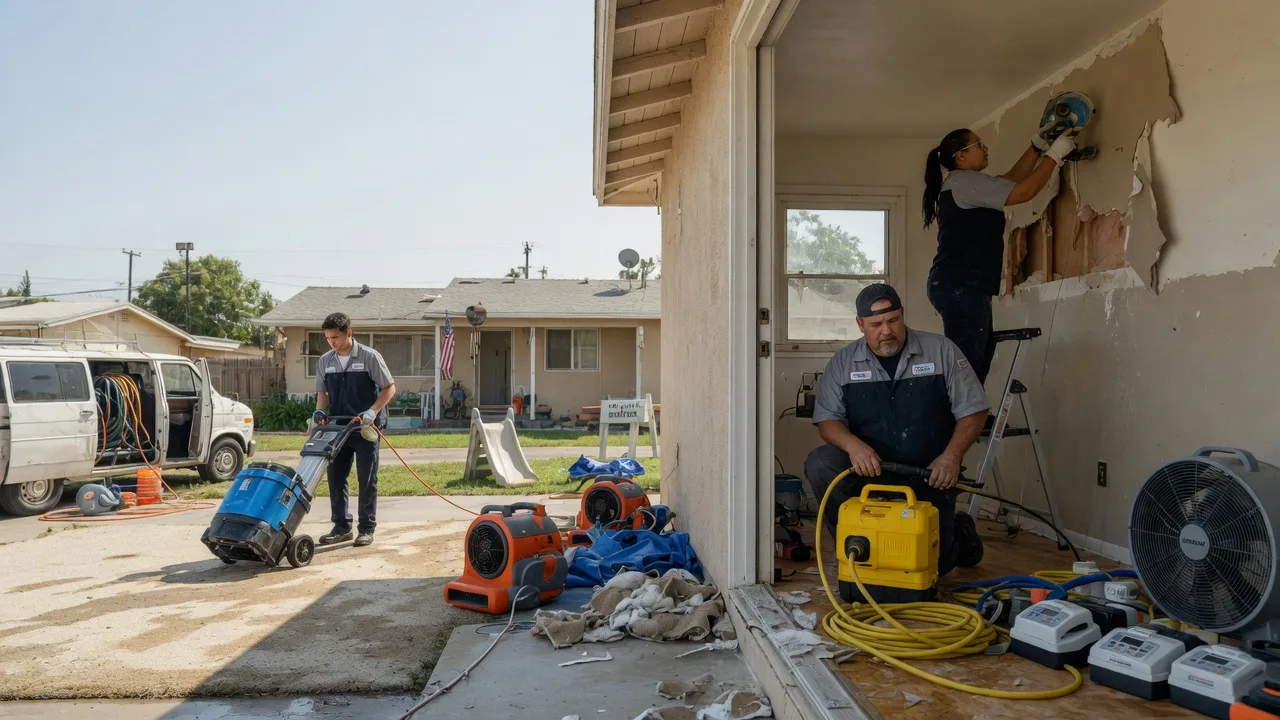 Water Damage Restoration in Hartstown, PA near me